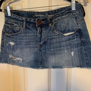 5 for $25 sale!! American Eagle denim mini skirt